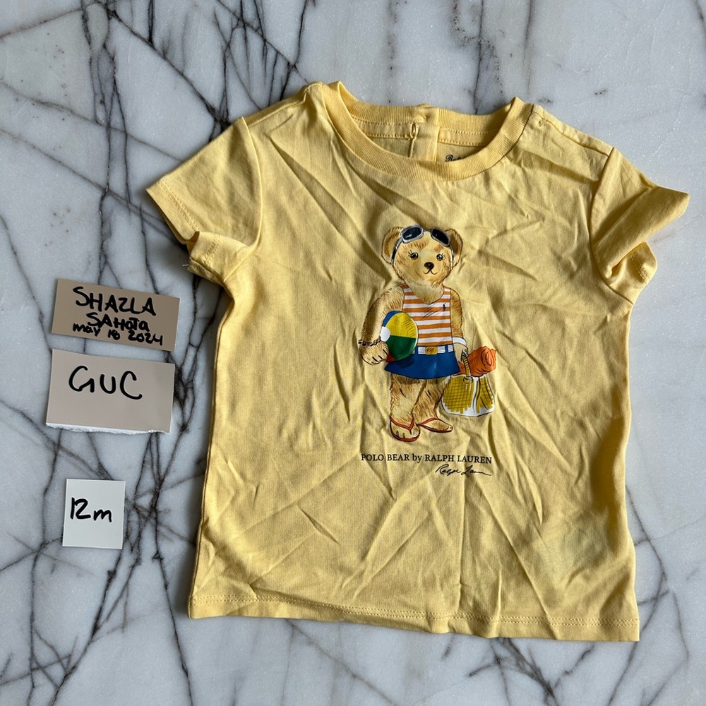 Polo Bear Baby Shirt
